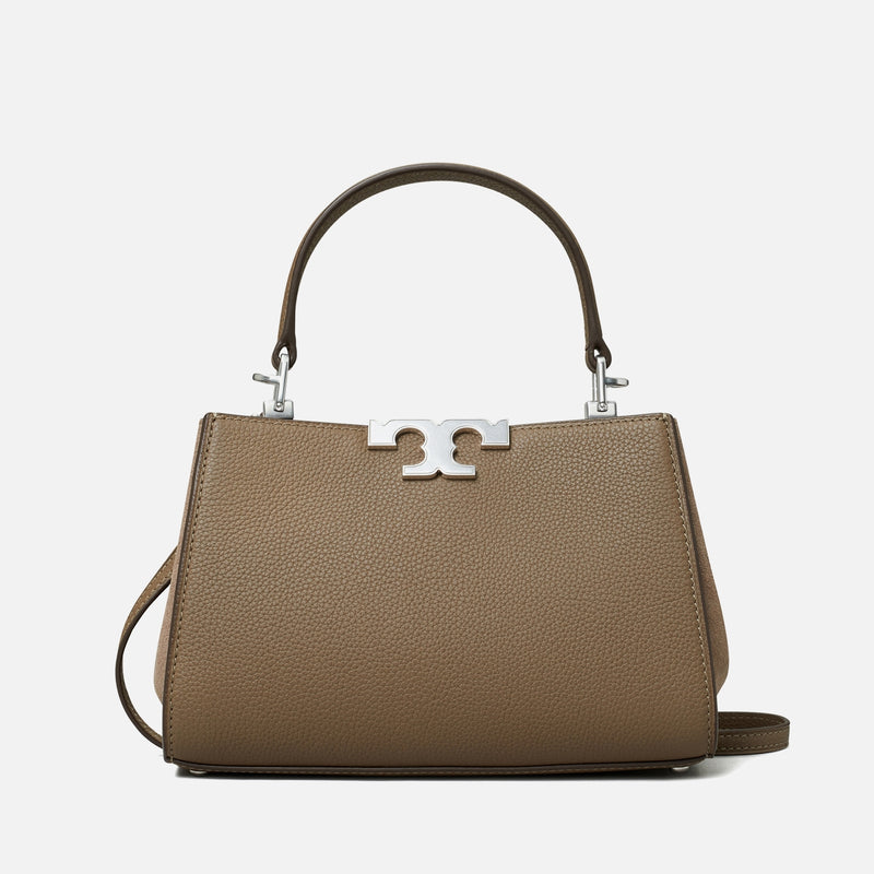 Tory Burch Eleanor Mini Pebbled Leather Satchel