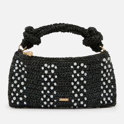 Cult Gaia Hera Nano Raffia Shoulder Bag