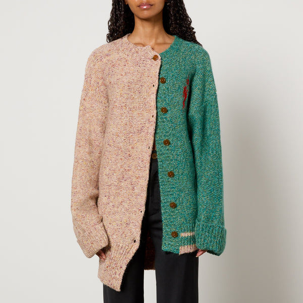 Vivienne Westwood Half & Half Knit Cardigan