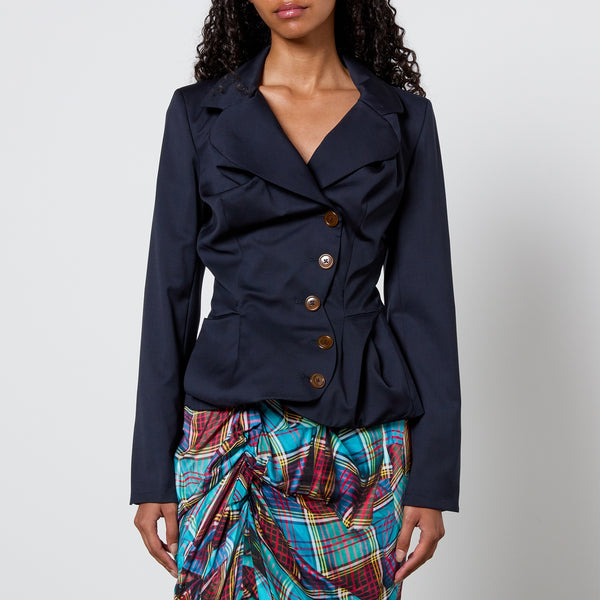 Vivienne Westwood Drunken Tailored Wool Jacket