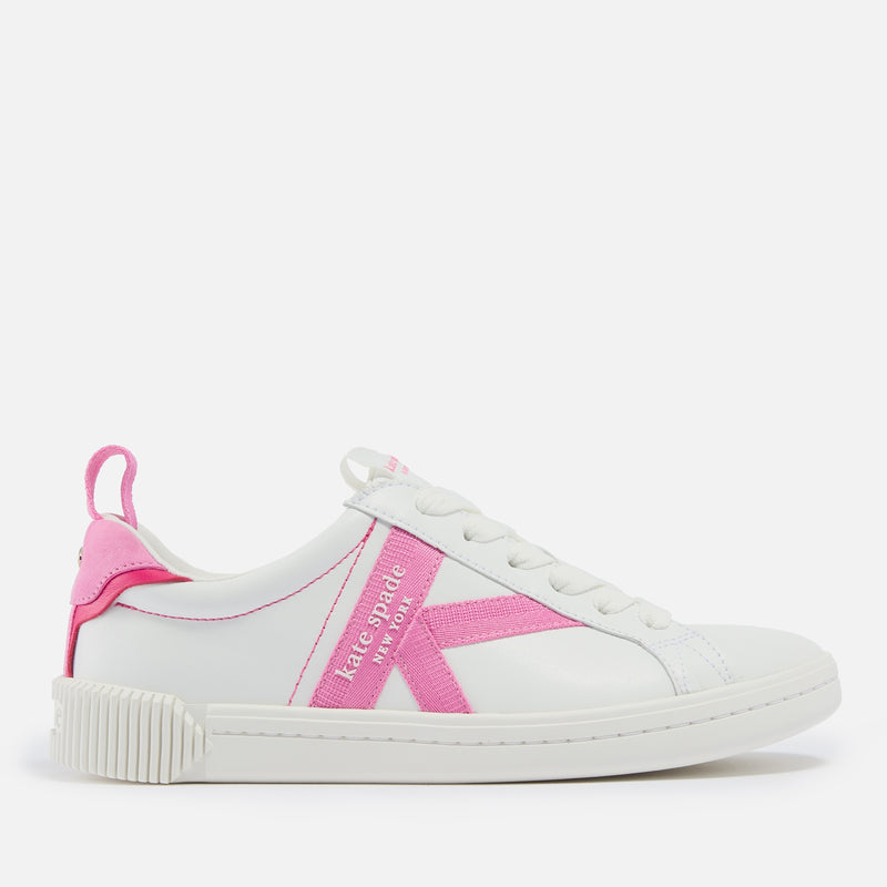 Kate Spade New York Women's Signature Leather Trainers