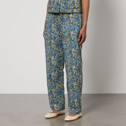 Lollys Laundry Bill FloralPrint Cotton Trousers