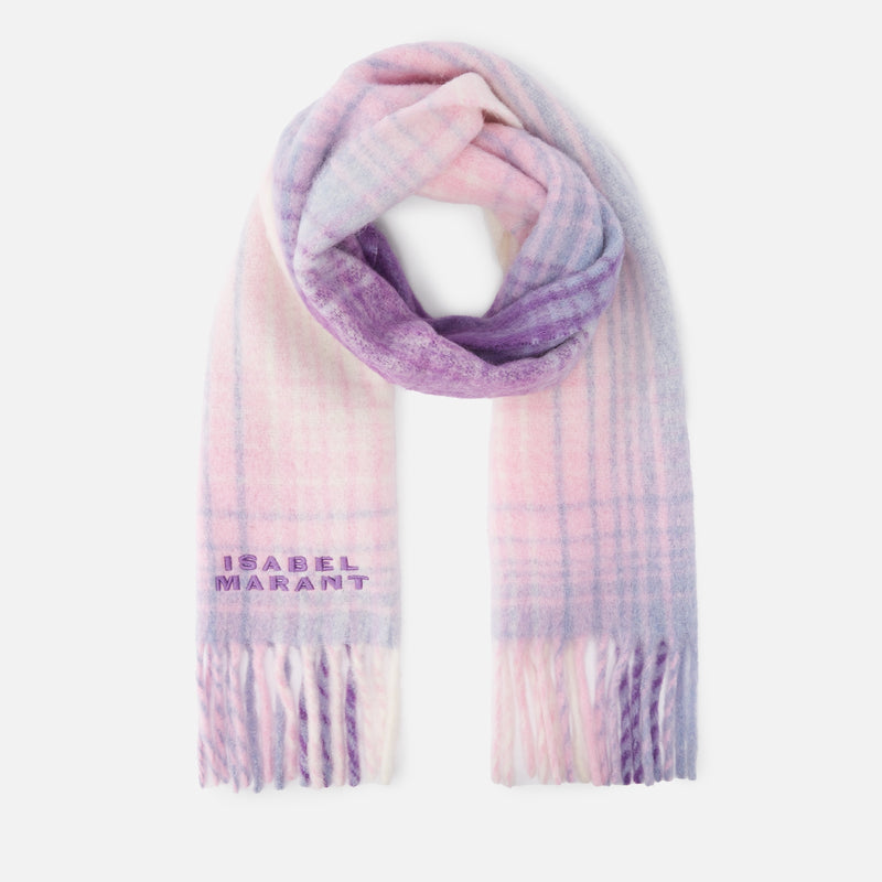 Isabel Marant Firny WoolBlend Check Scarf