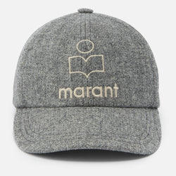 Isabel Marant Tyron Icon Logo Wool Cap - 59