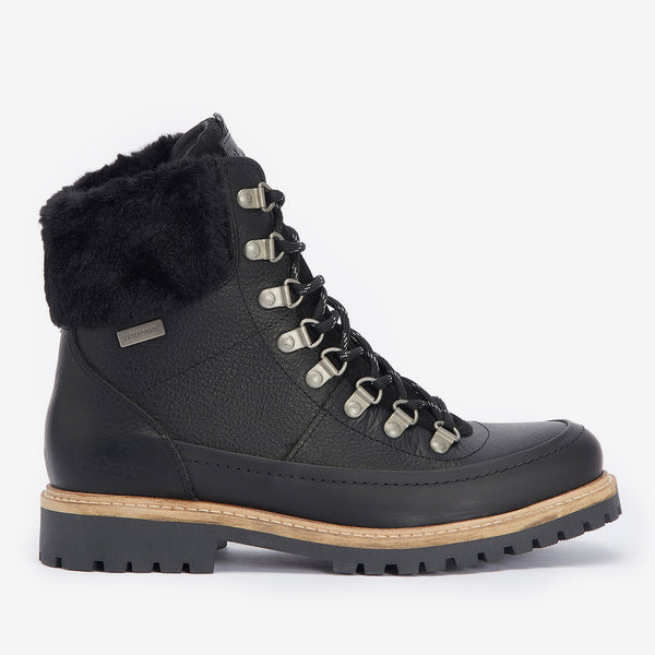 Barbour Woodside Waterproof Leather Lace Up Boots