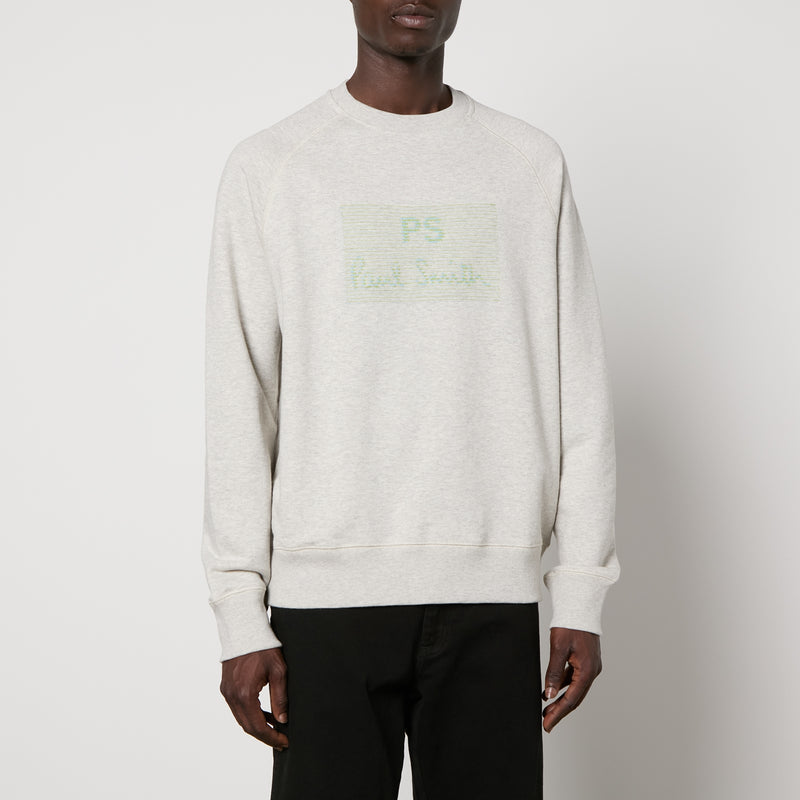 PS Paul Smith Centre Loopback Cotton-Jersey Sweatshirt