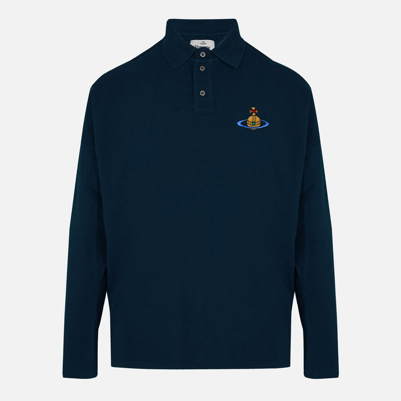 Vivienne Westwood Oversized CottonPiqué Polo Shirt