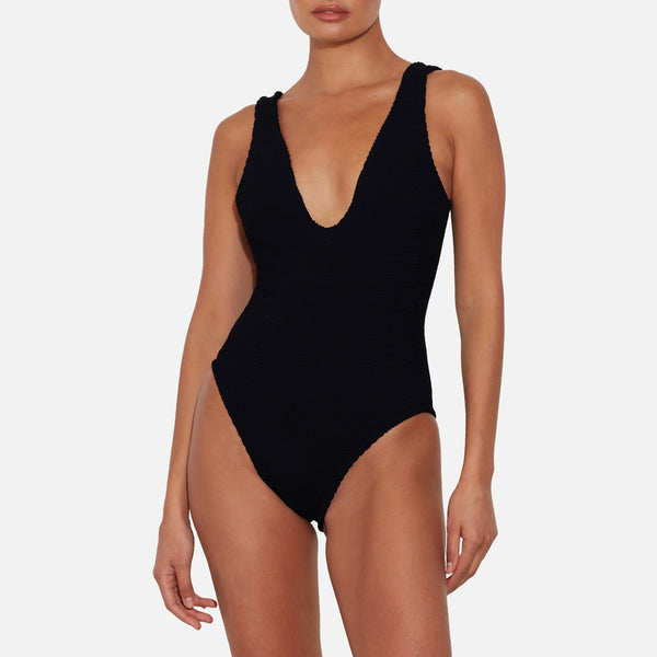 Hunza G Sadie Seersucker Swimsuit