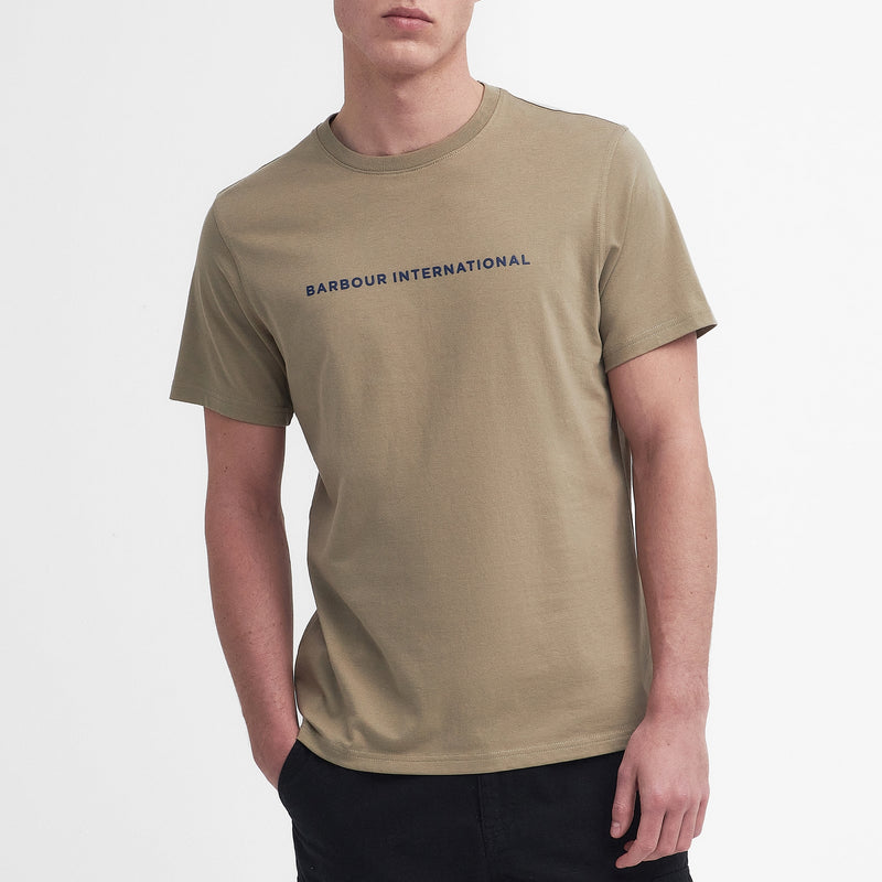 Barbour International Motored LogoPrint CottonJersey TShirt