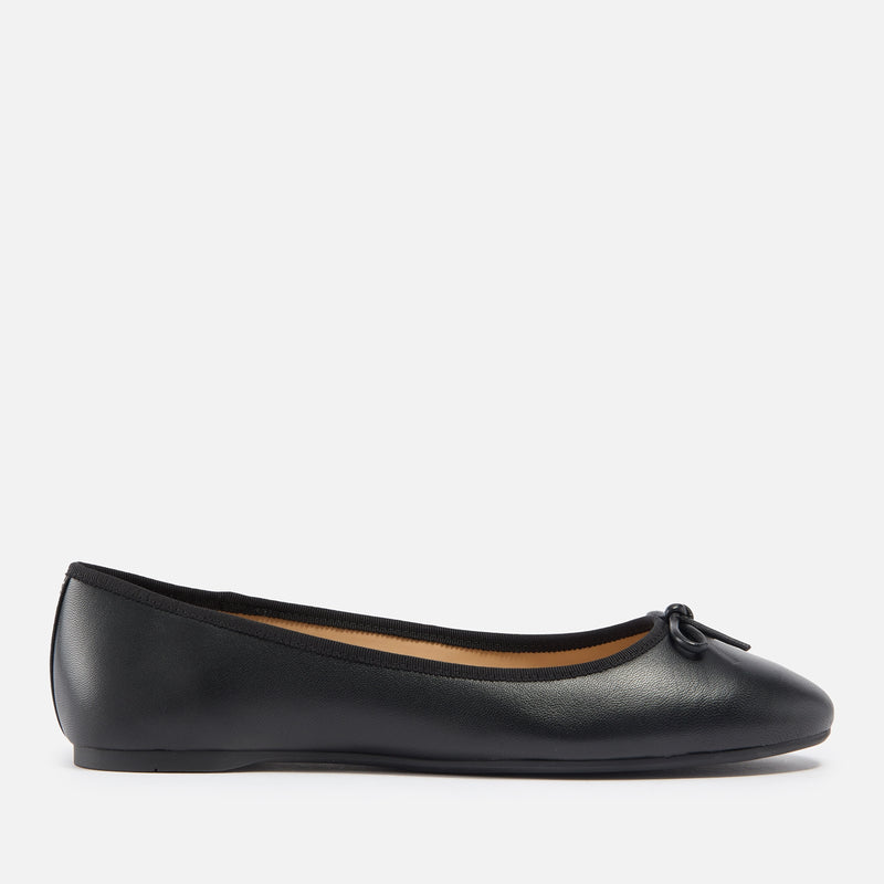 Coach Women's Abigail Leather Ballet Flats 