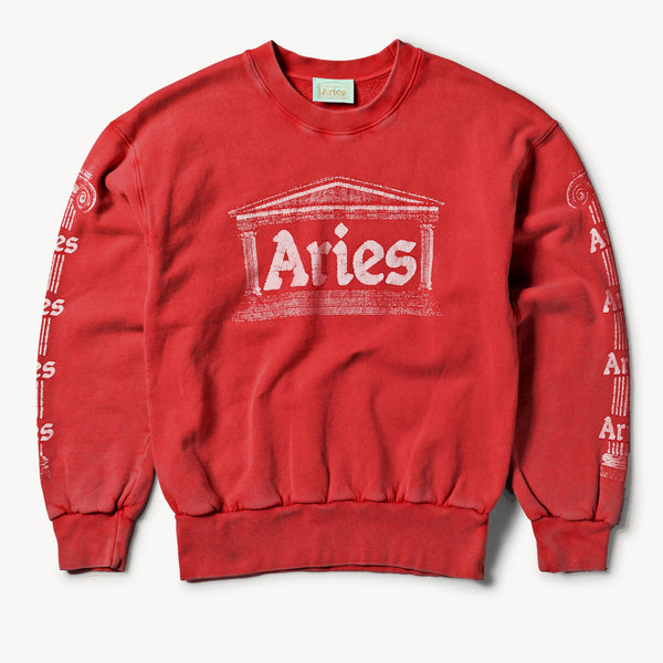 ARIES Aged Column CottonJersey Sweatshirt