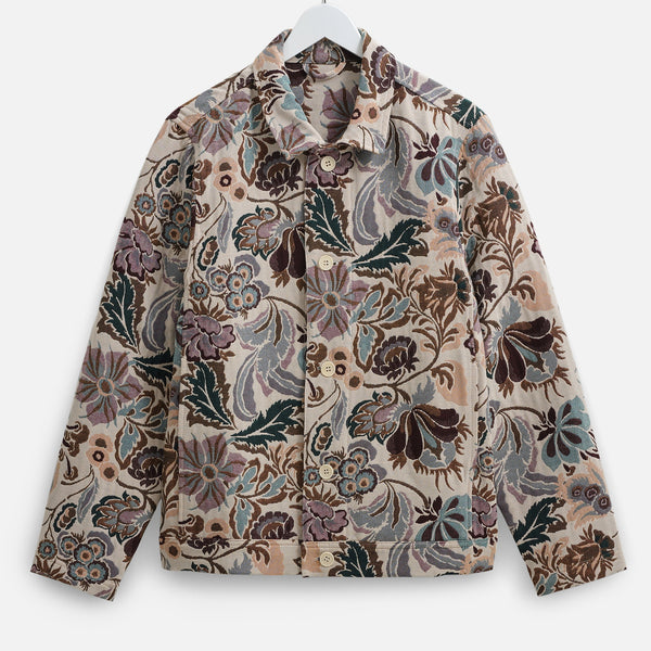 Wax London Iggy Botanical Jacquard CottonBlend Jacket