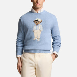 Polo Ralph Lauren Hemmingway Bear CottonBlend Knit Jumper