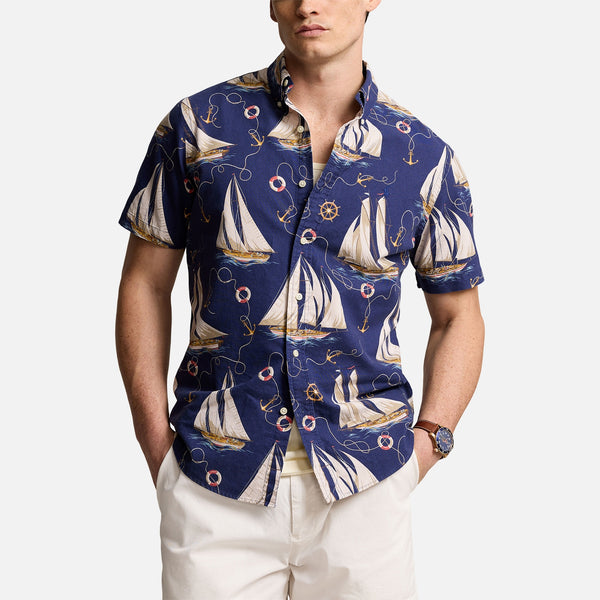 Polo Ralph Lauren Anchor CottonPoplin Custom Slim Fit Shirt