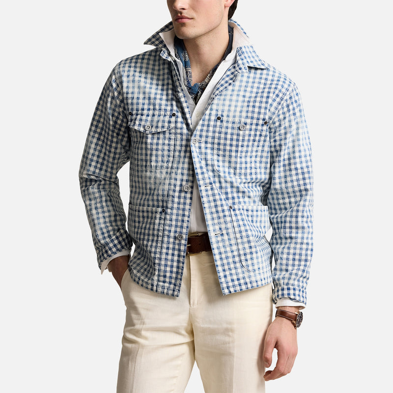 Polo Ralph Lauren Checked Cotton Shirt Jacket