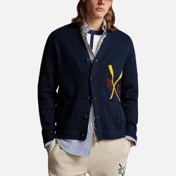 Polo Ralph Lauren Varsity Cotton Knit Cardigan