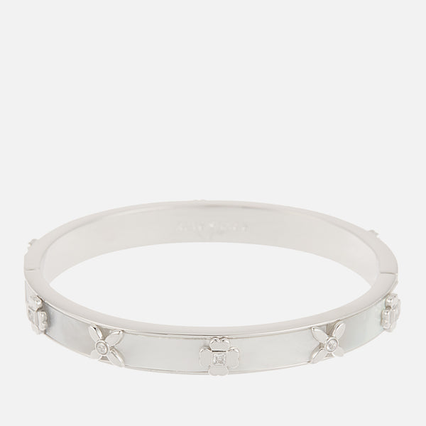 Kate Spade New York Heritage Bloom SilverPlated Bangle