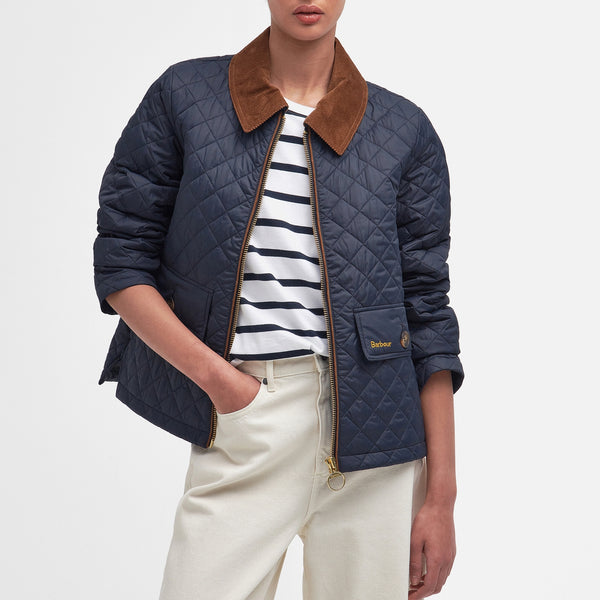 Barbour Leia Quilted Recycled Shell Jacket 