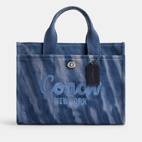 Coach Tie Dye Cargo CottonCanvas Tote