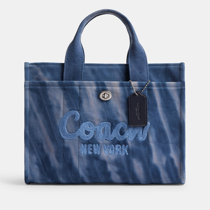 Coach Tie Dye Cargo CottonCanvas Tote