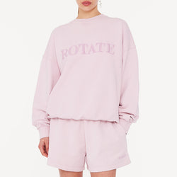 Rotate Sunday Relaxed CottonJersey Sweatshirt