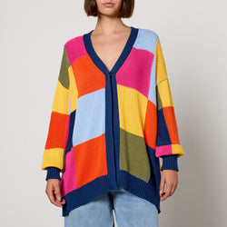 MAX&Co. Don't Be Squared Cotton Cardigan