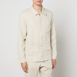 NN.07 Olav Linen Overshirt