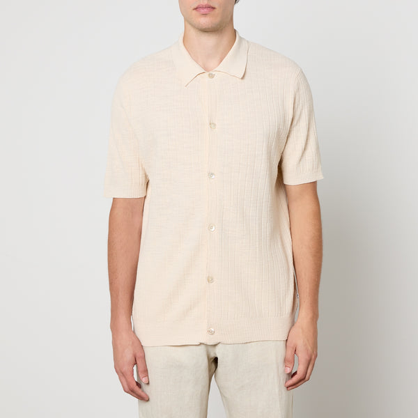 NN.07 Nolan Cotton Knit Shirt