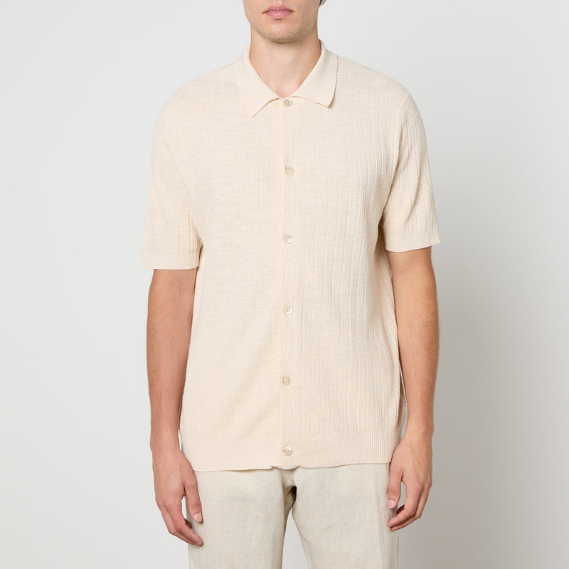 NN.07 Nolan Cotton Knit Shirt