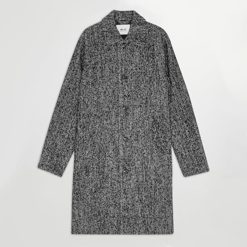 NN.07 Franco Knitted MidLength Overcoat