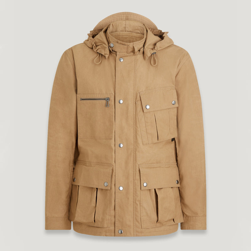 Belstaff Centenary Coated Hexgonal Ripstop Field Jacket