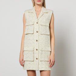 Anine Bing Alden Tweed Dress