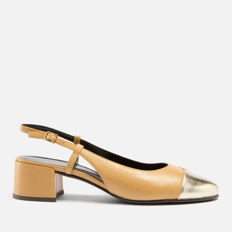 Tory Burch Women's Leather Slingback Heels