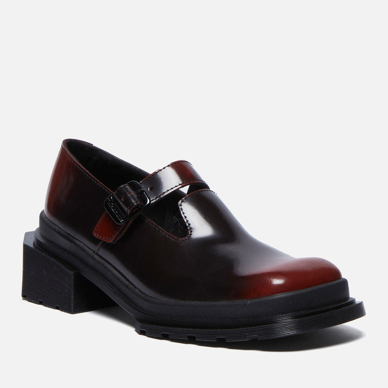 Dr. Martens Women's Maybole Leather Heeled Mary Janes