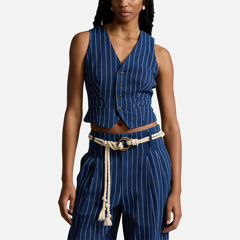 Polo Ralph Lauren Pinstripe Twill Waistcoat