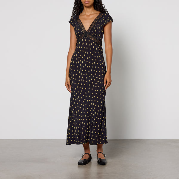 RIXO Iggy Crepe Dress