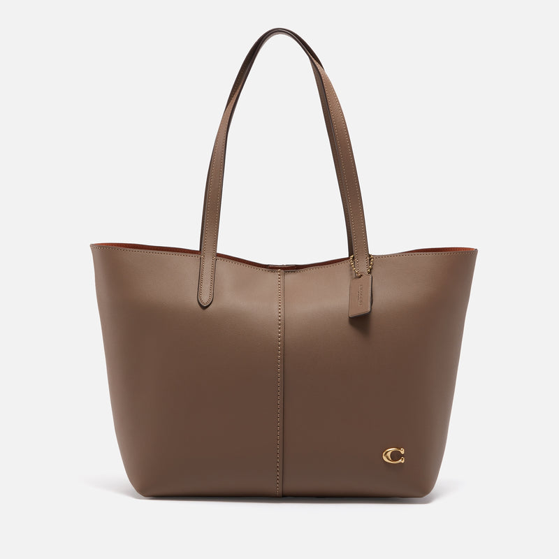 Coach North 32 Leather Tote Bag