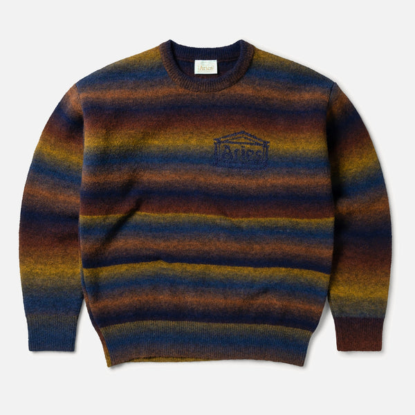 ARIES Space Dye IntarsiaKnit Jumper