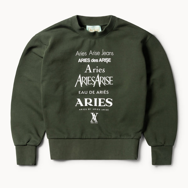 ARIES Perfume CottonJersey Sweatshirt