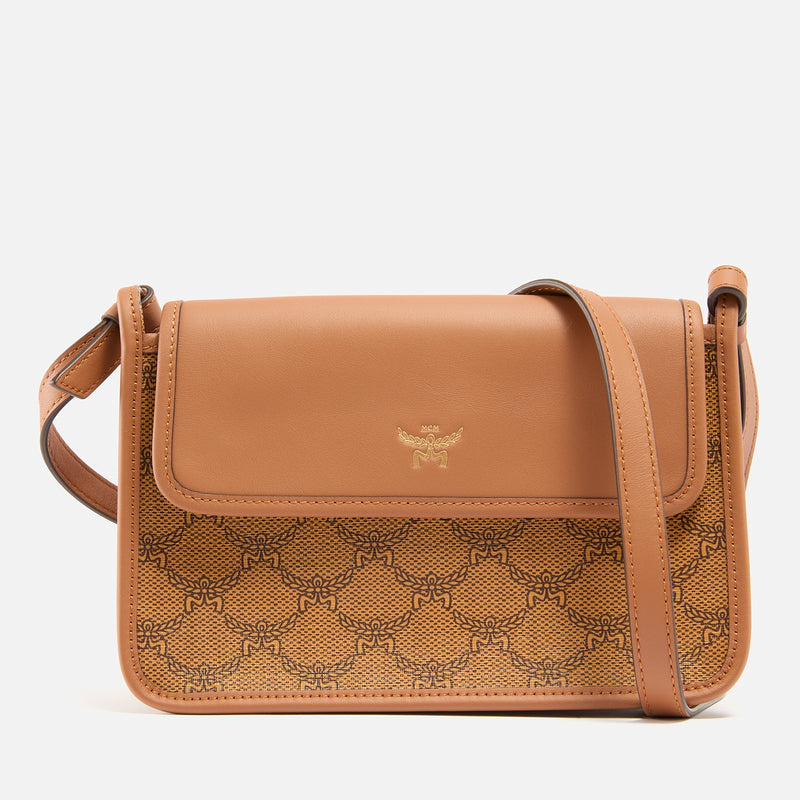 MCM Himmel Crossbody Leather Bag