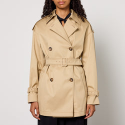 Max Mara Studio Ottavo Gabardine Trench Coat