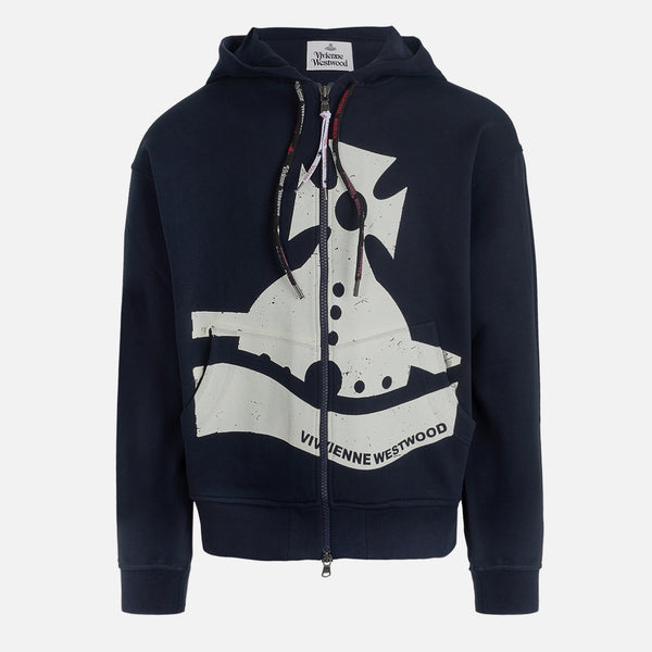 Vivienne Westwood Sunken Orb CottonJersey Hoodie