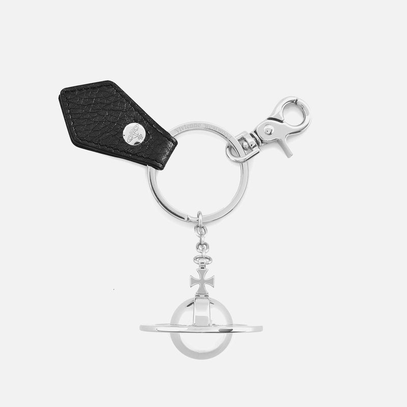 Vivienne Westwood 3D Orb SilverTone Keyring