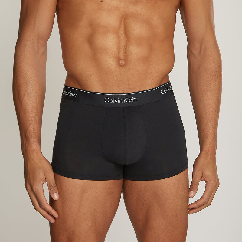 Calvin Klein ThreePack Modern CottonJersey Low Rise Trunks