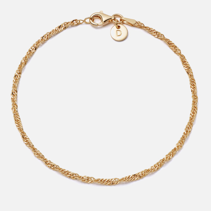 Daisy London X Polly Sayer Fine GoldPlated Bracelet