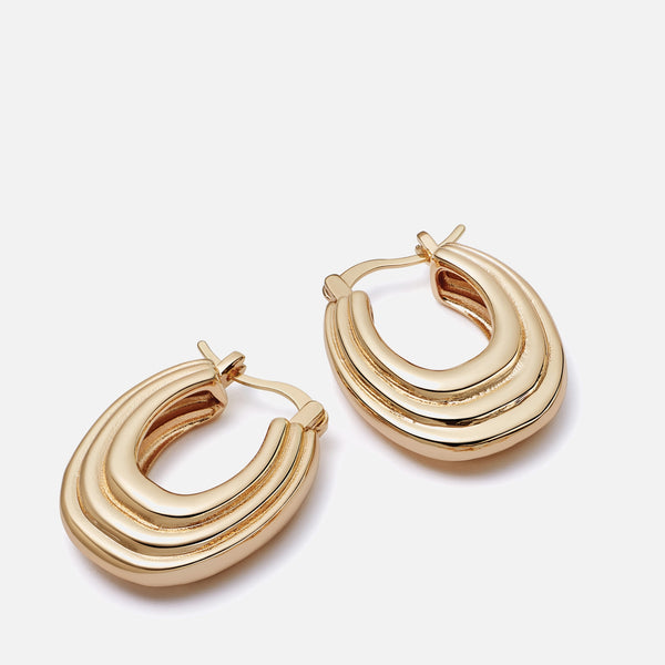 Daisy London X Polly Sayer 18K GoldPlated Earrings