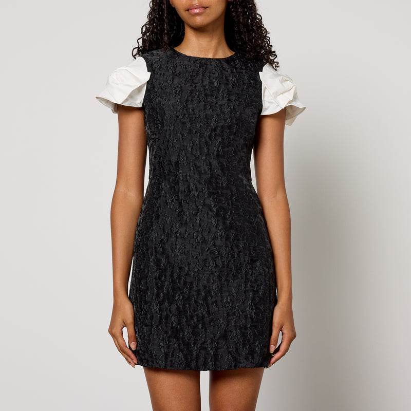 Sister Jane Paddock Cloqué Mini Dress