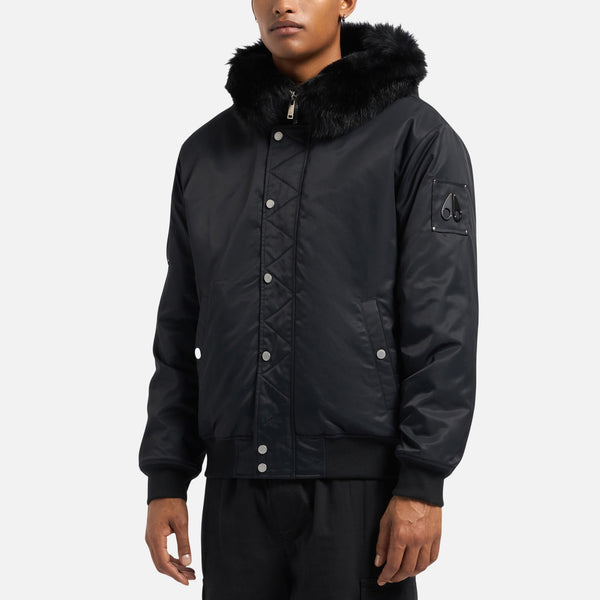 Moose Knuckles Denali Nylon Bomber Jacket