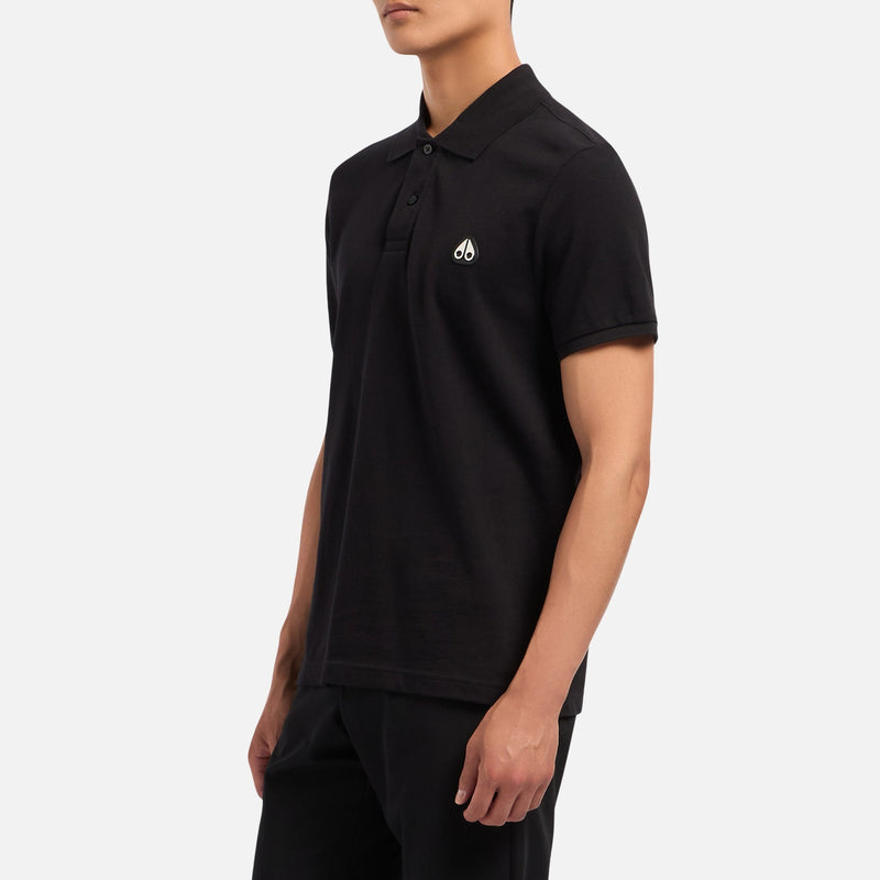 Moose Knuckles Everett CottonPiqué Polo Shirt