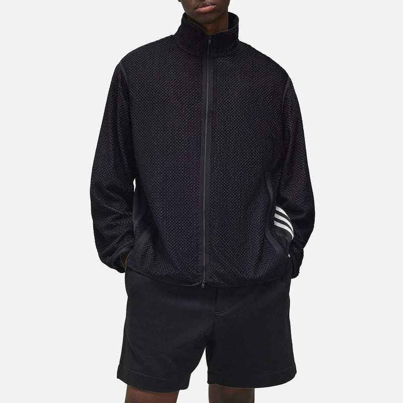 Y3 Zip Thru Technical Knit Overshirt